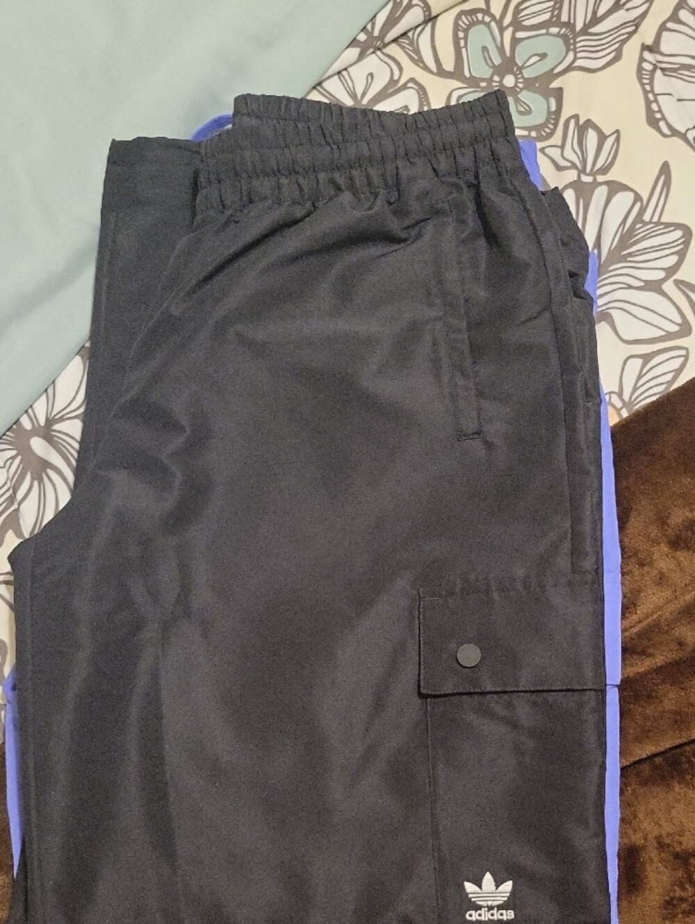 Adidas Women's Black Cargo Track Pants